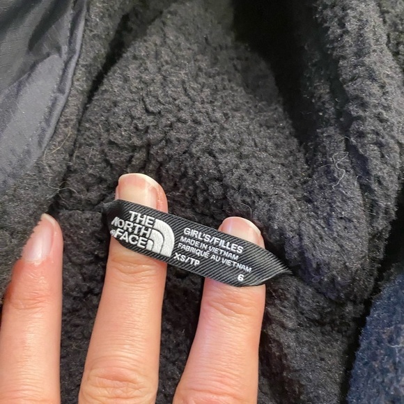 The North Face Girls Warm Storm Rain Jacket Black Size XS - Picture 5 of 7